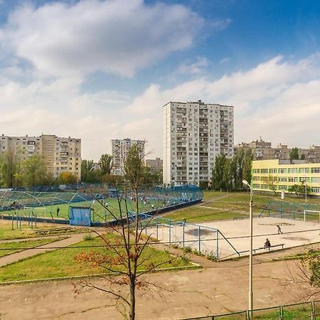 Квартира По Адресу Приозерная 8 Б Оболонь เคียฟ ภายนอก รูปภาพ